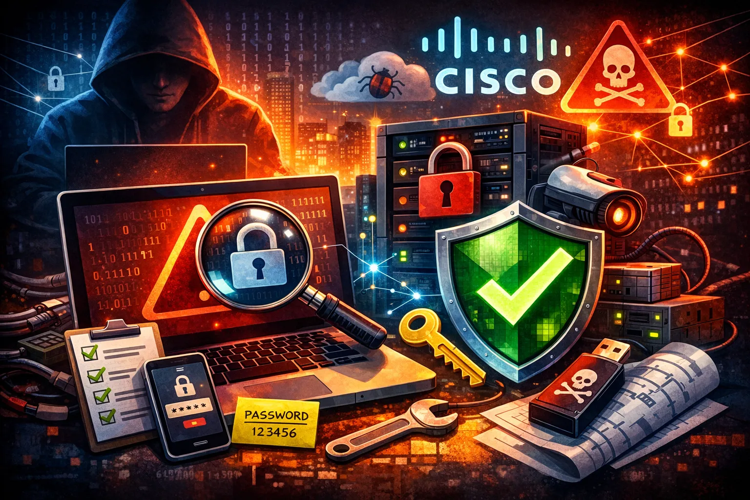 Cisco FMC Security Advisory: Kritische Root-Schwachstellen - Patch- und Hardening-Leitfaden