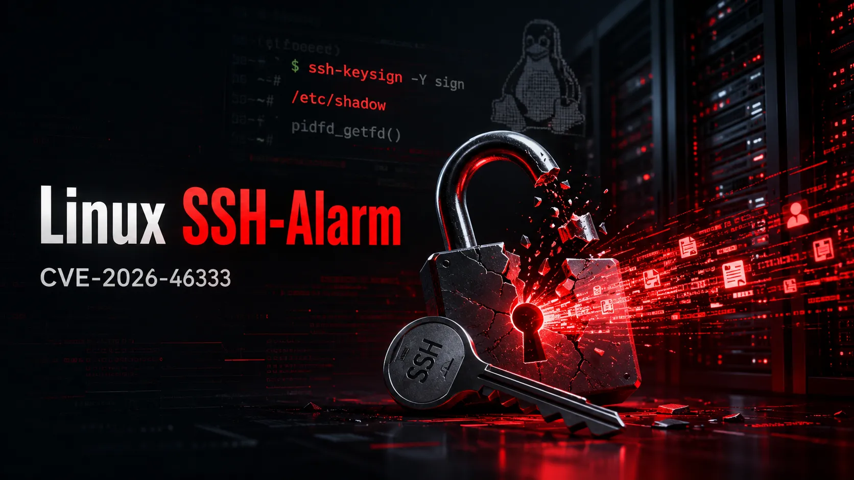 CVE-2026-46333 ssh-keysign-pwn Demo: Linux-Kernel-Schwachstelle mit Risiko für SSH-Schlüssel und /etc/shadow