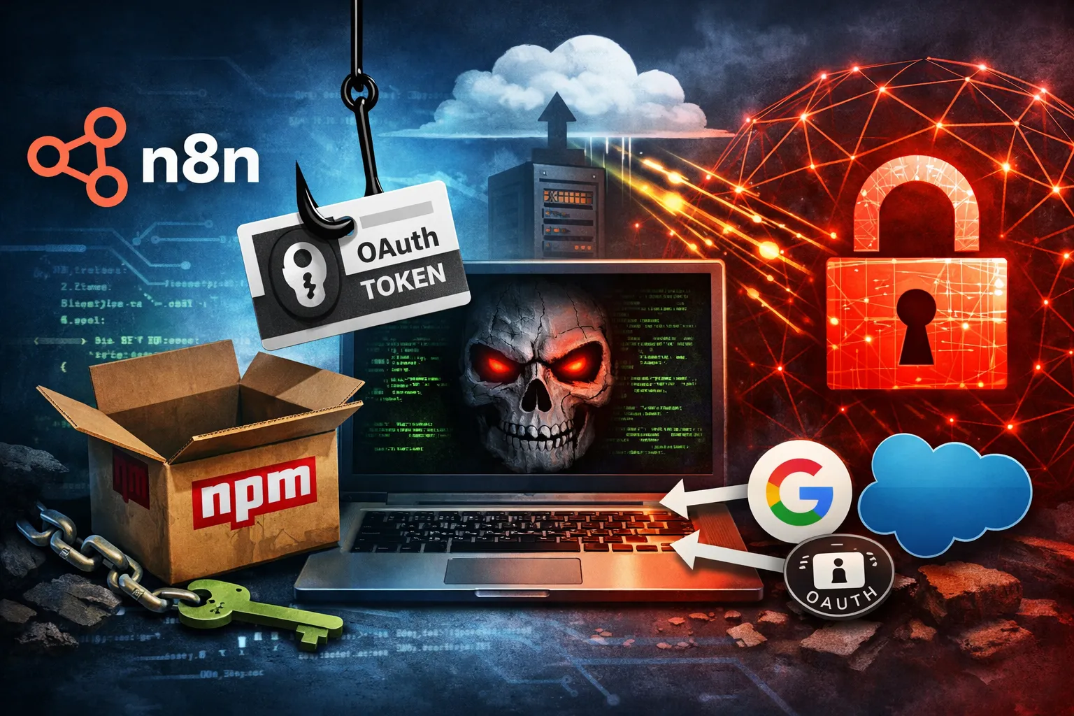 n8n Supply-Chain-Angriff: manipulierte Community Nodes exfiltrieren OAuth-Tokens und API-Keys aus produktiven Workflows