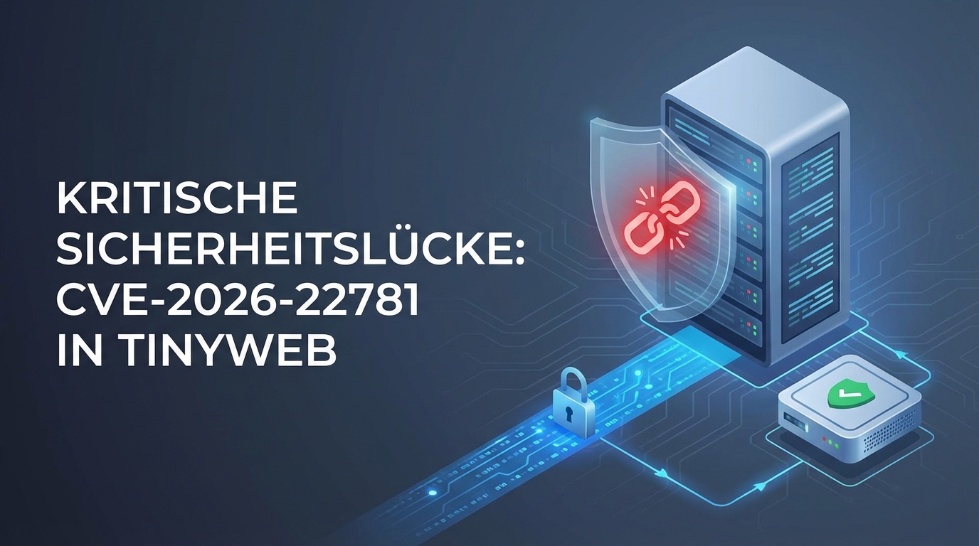 Titelbild: TinyWeb: Windows-Web-Server ermöglicht Codeschmuggel – Risiko durch CGI Command Injection verstehen & beheben – Artikel von Mika Schmidt